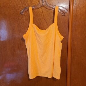 *3 for $30* XL Tall - GAP Square Neck Tank Top - Yellow